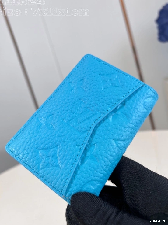 WIS cm Pocket VUITTON LOUIS Organizer-7.5*11.1*1 1113